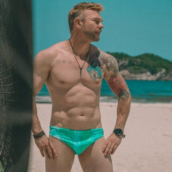 Sunga Tie Dye Verde