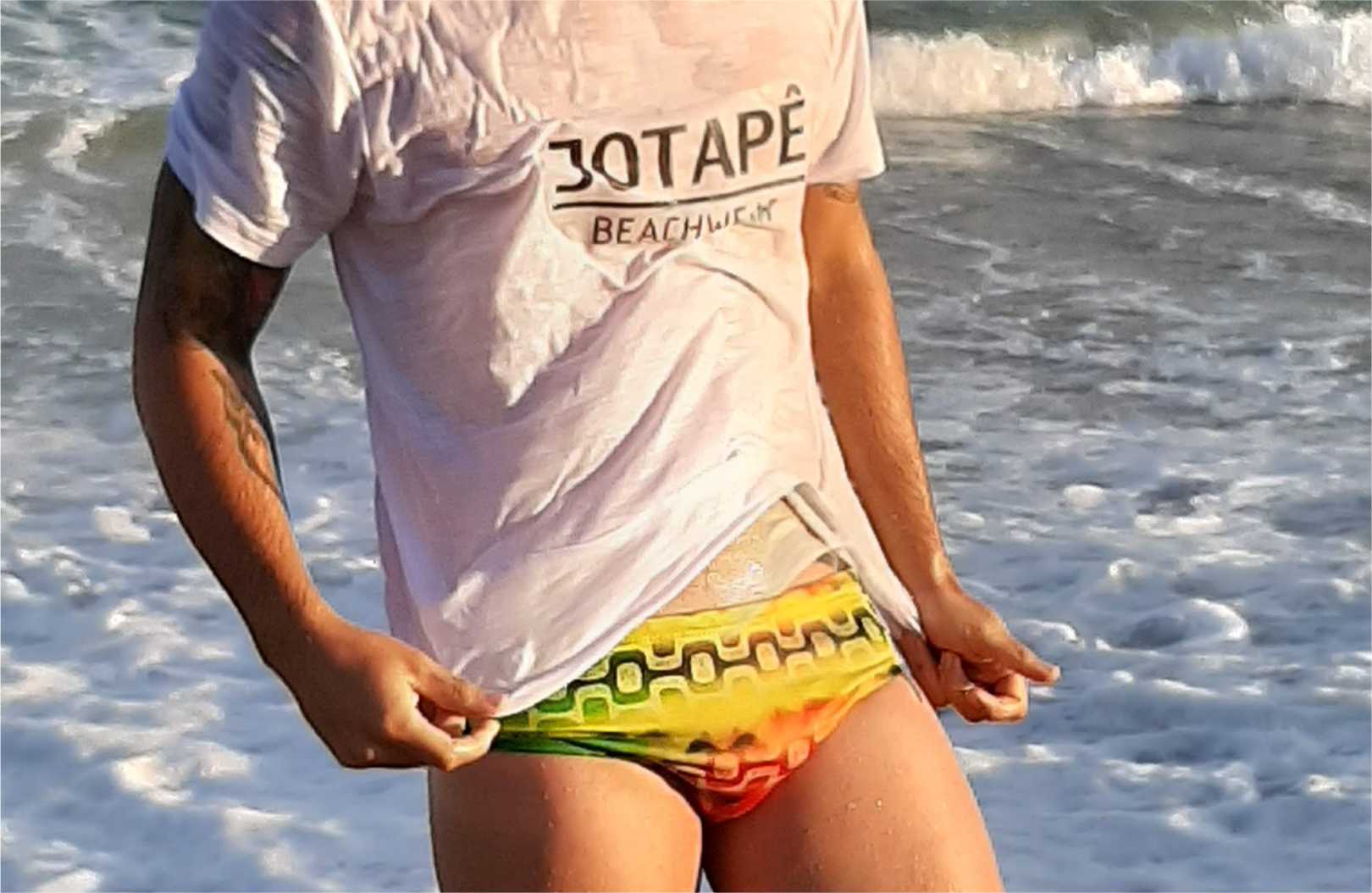 sunga estampada jotape beachwear