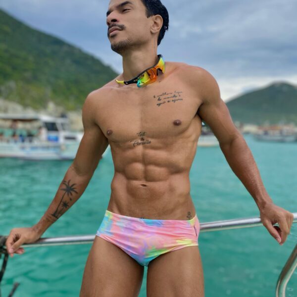 sunga estampada